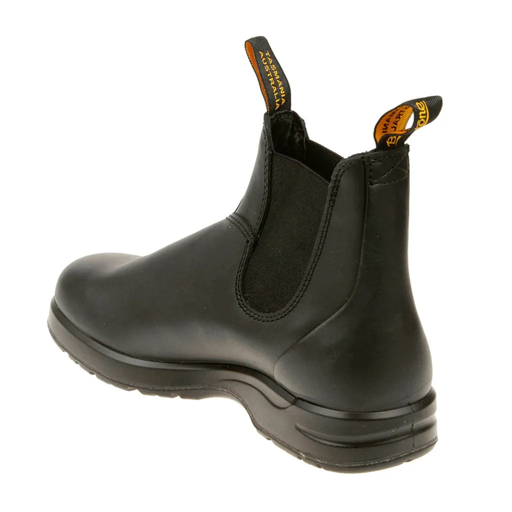 2058 Water-Resistant Leather Unisex Chelsea Boots