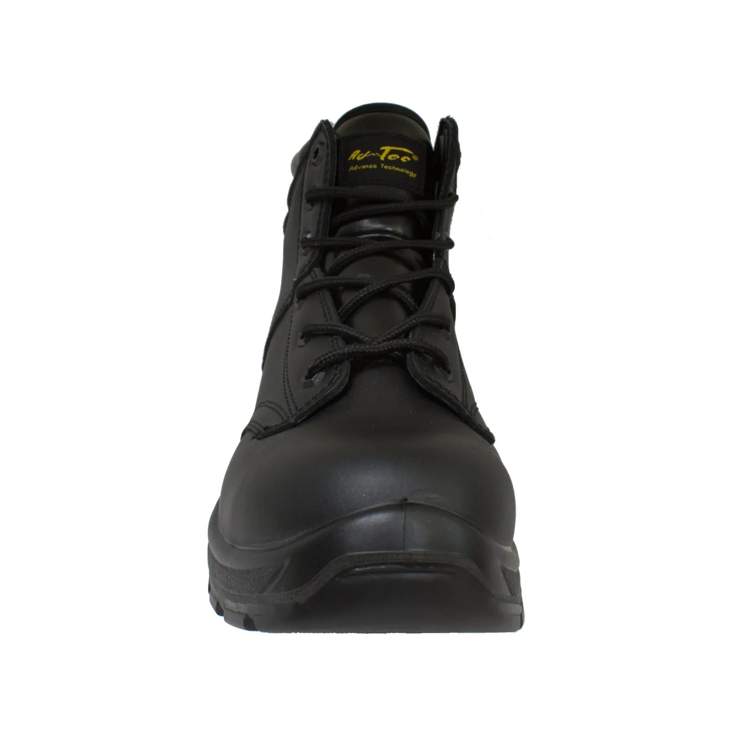 AdTec Mens Composite Toe Black Work Boots