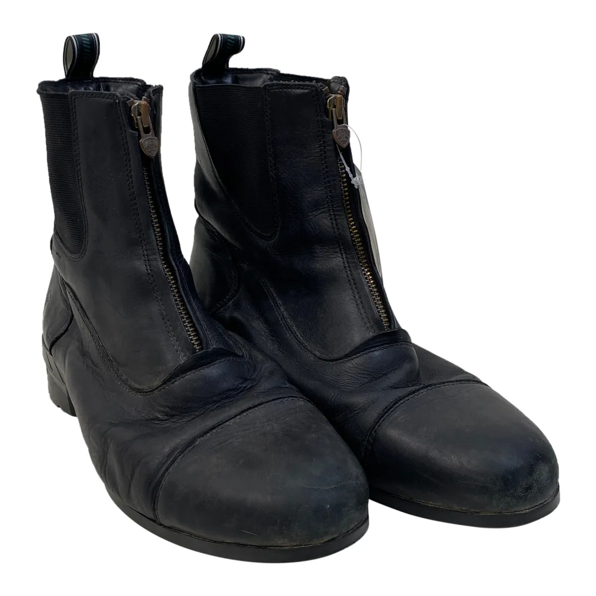 Ariat Heritage IV Zip Paddock Boots in Black - Men's 13EE