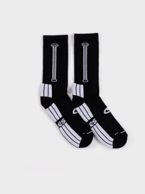 Aries Column Sock - Black