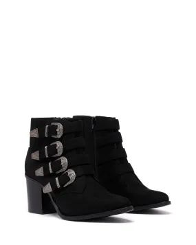 Bexar Ankle Boot Black Suede