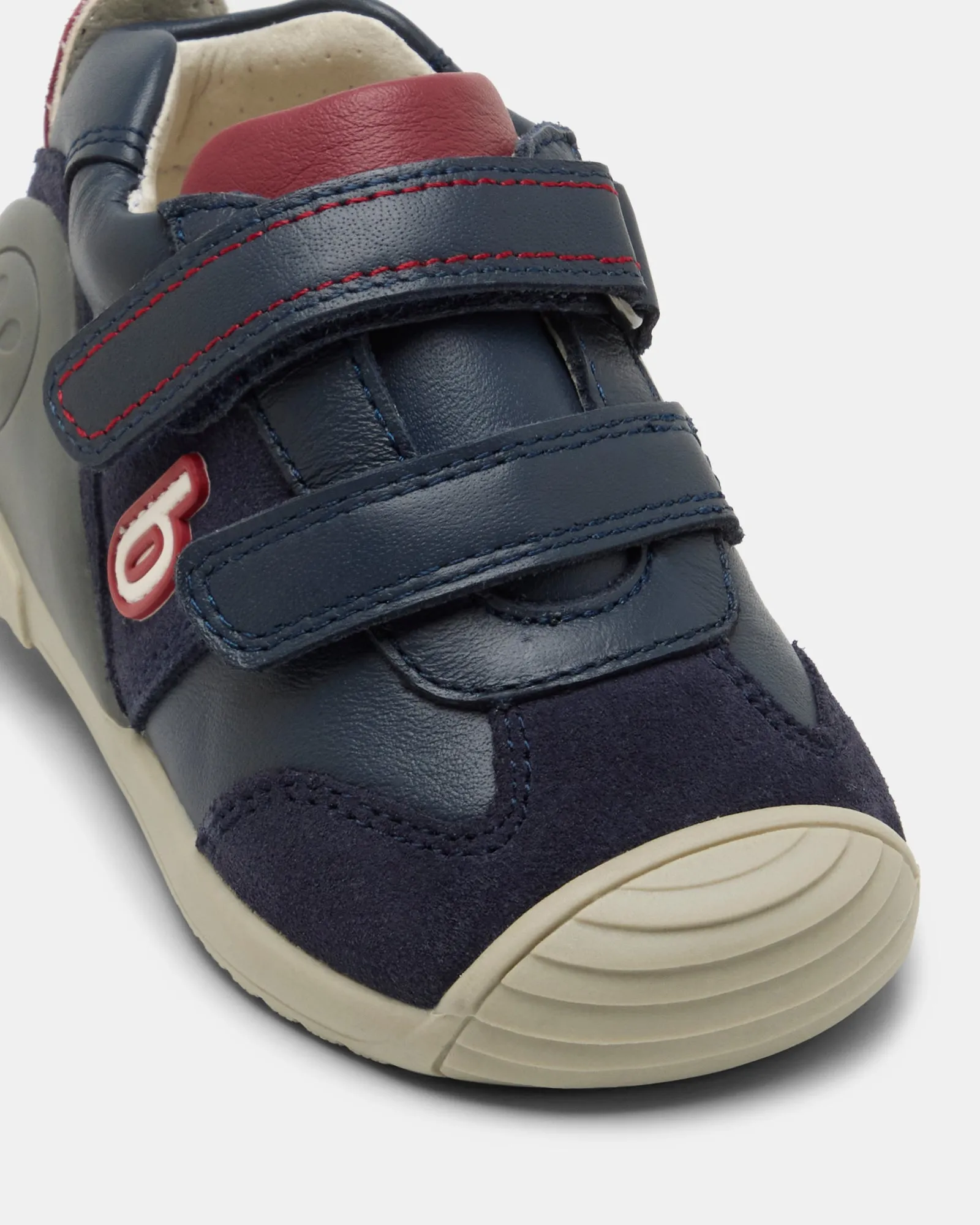 Biogateo Boot 231117 Self fastening Navy/Grey/Red