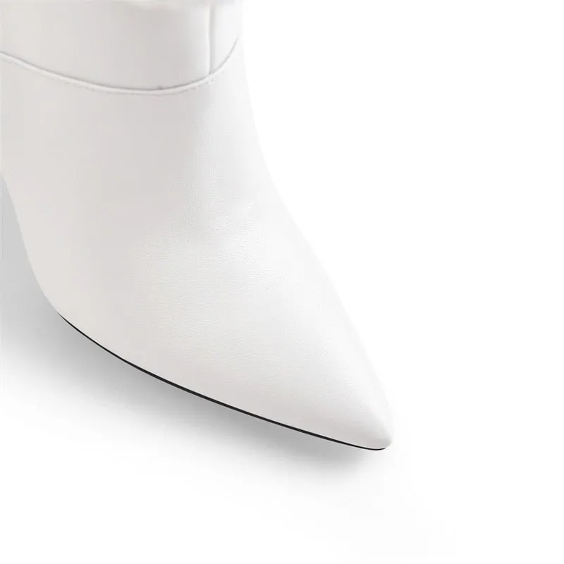 Boots Queen Ovequeen (White)