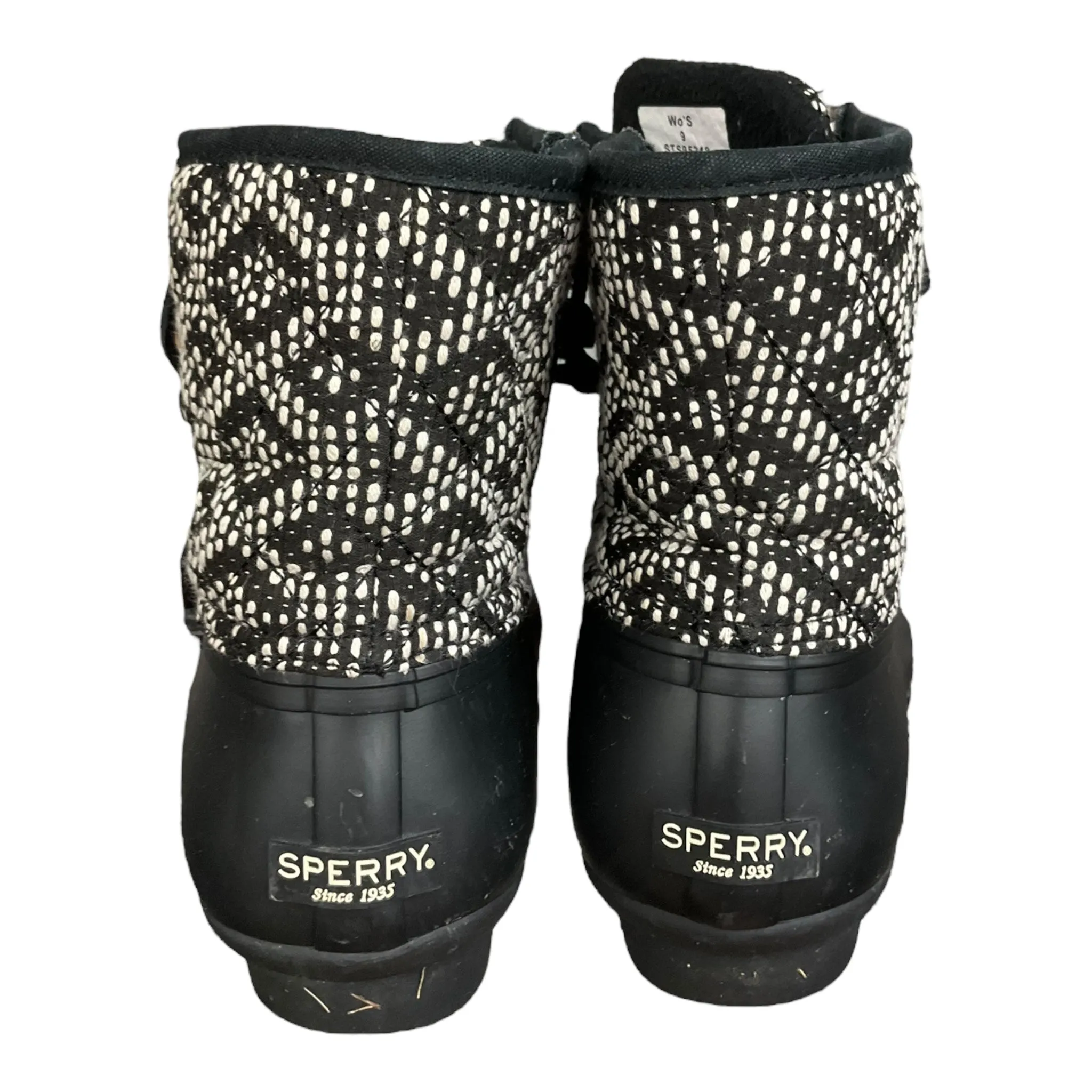 Boots Snow By Sperry In Black, Size: 9