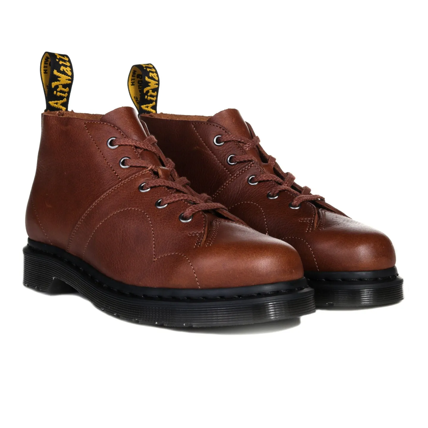 DR. MARTENS CHURCH BOOT BROWN BUCKINGHAM