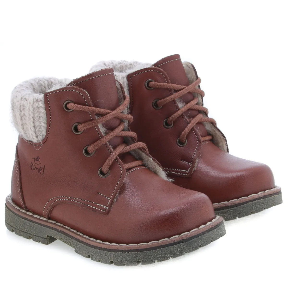 (EV2540A-11) Emel winter shoes Brown