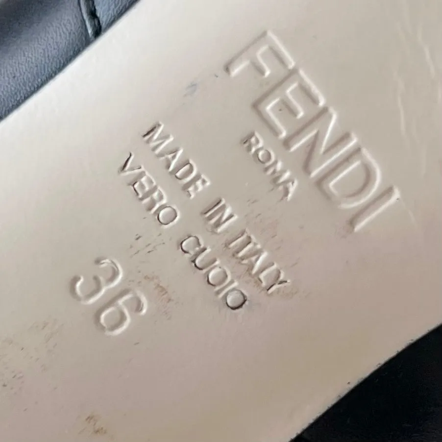 Fendi Tronchotto Ankle Boots