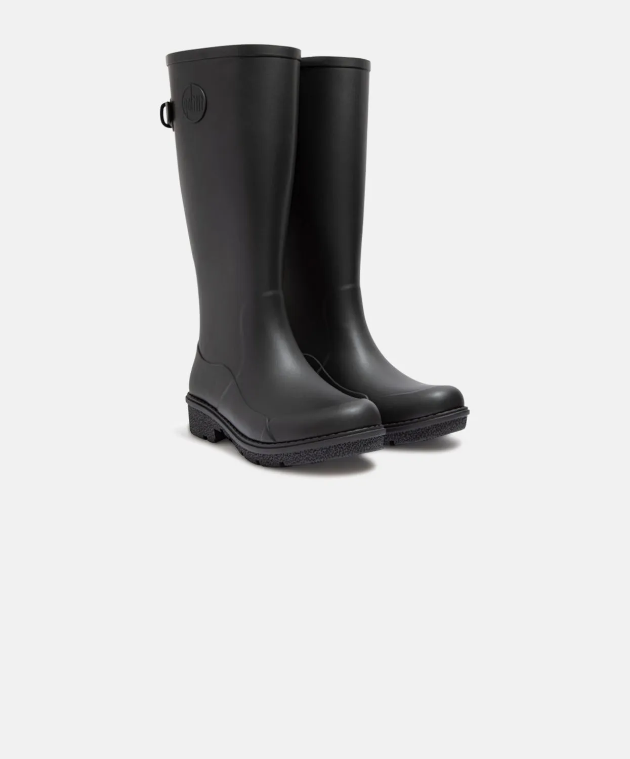 FitFlop Wonderwelly Tall All Black Boots