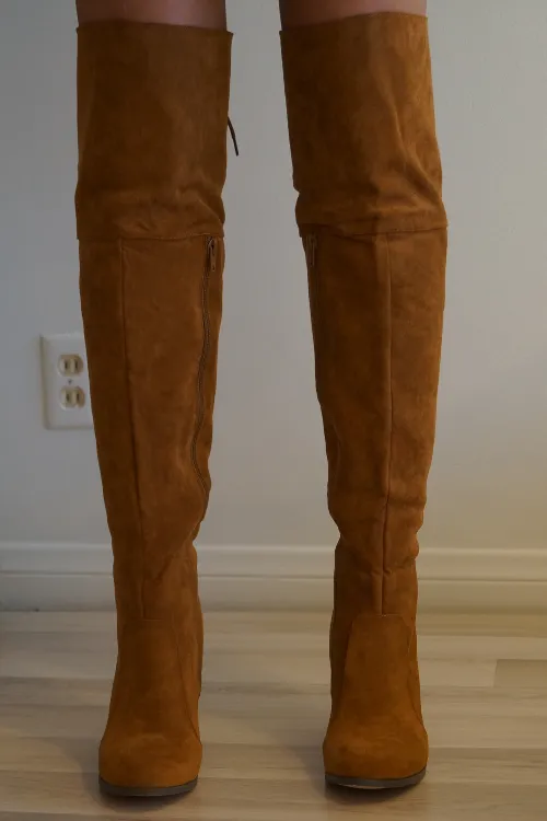 Gaslamp Over The Knee Boots - Final Sale