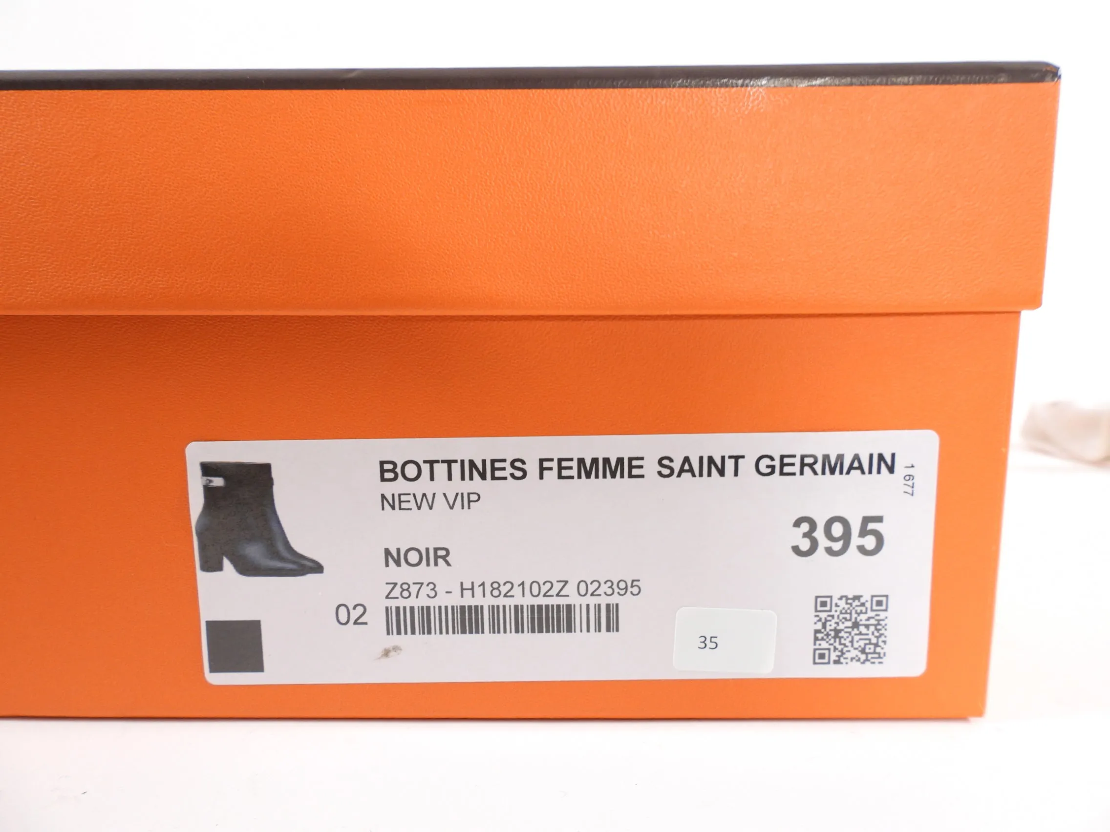 Hermes Black Saint Germain Ankle Boots - 39.5 / 8.5