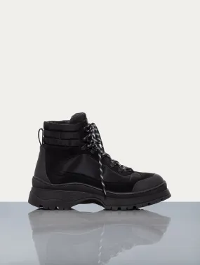 Hiking Lug Sole Boot -- Noir