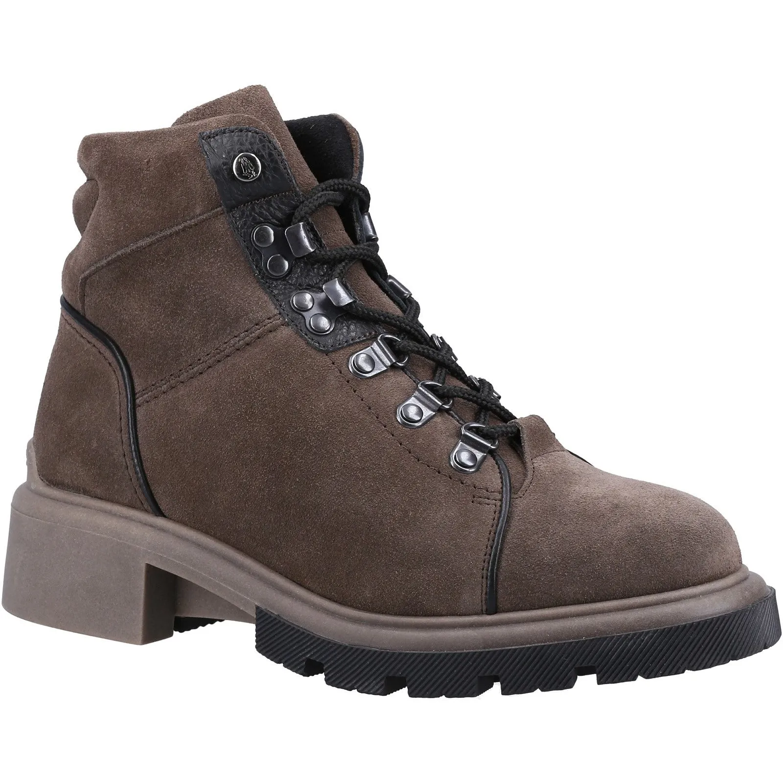 Hush Puppies Rita Hiker Womens Leather Ankle Boot