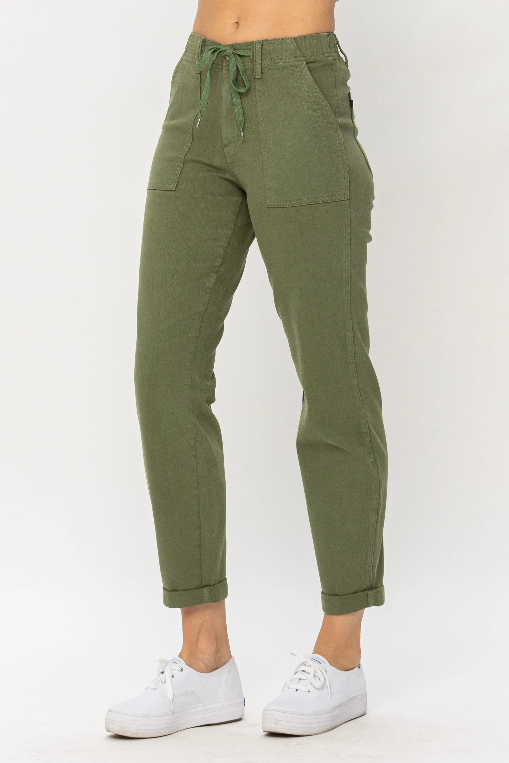 Ireland High Waisted Denim Jogger