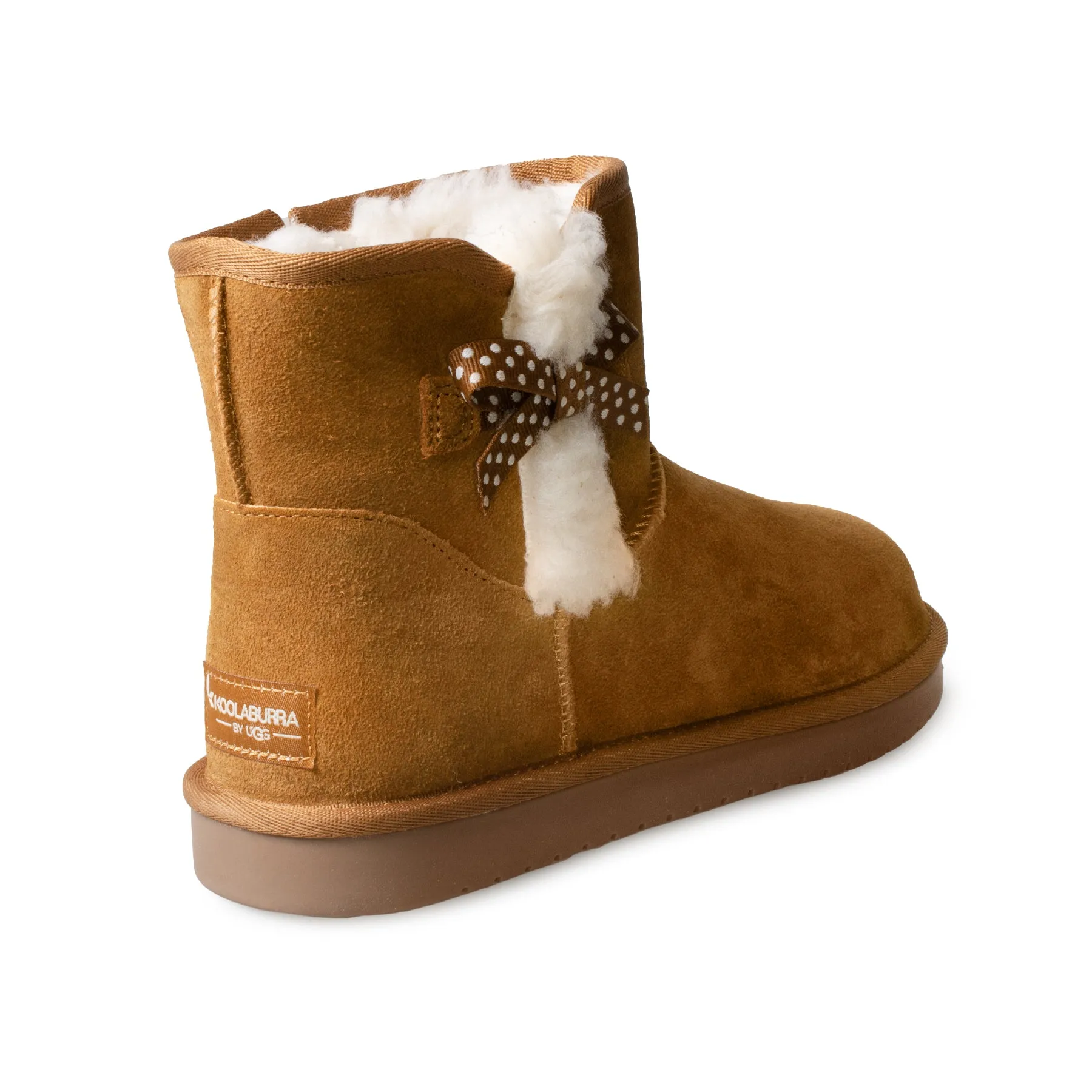 Koolaburra By UGG Victoria Mini Dots Chestnut Boots - Youth