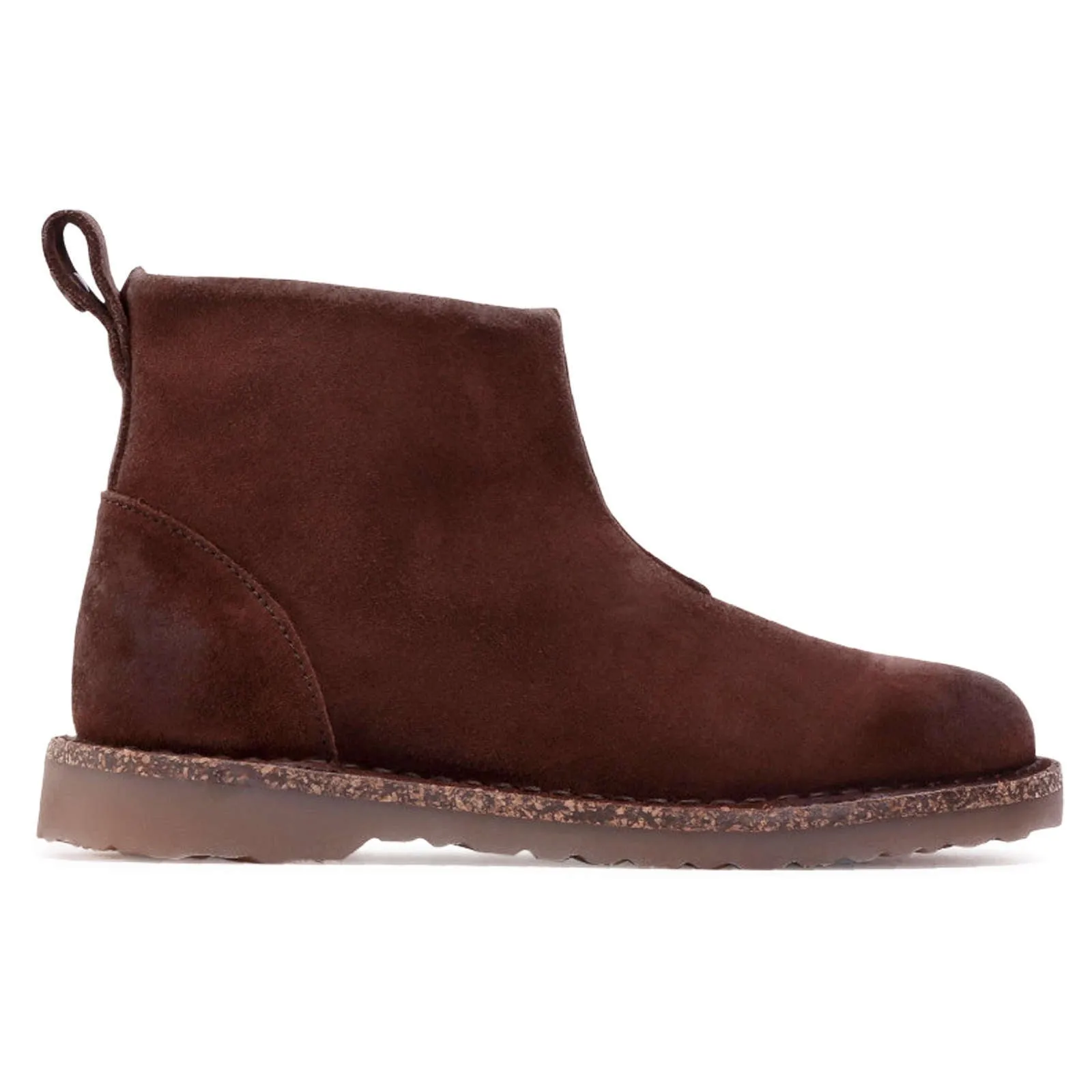 Melrose Suede Leather Unisex Slip-on Ankle Boots