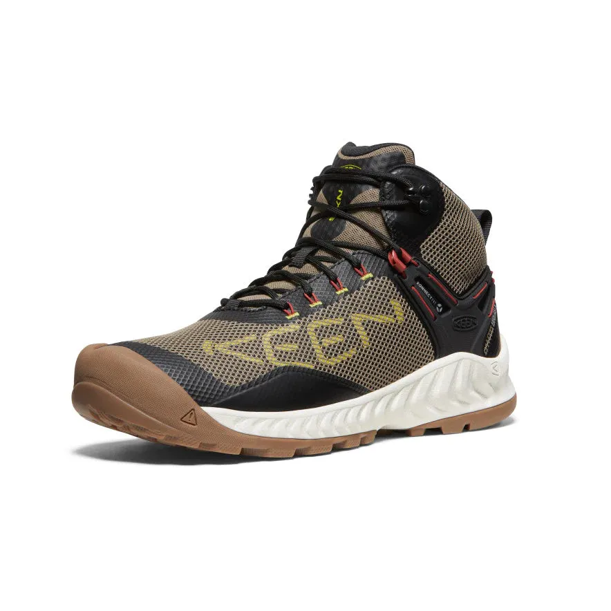 MEN'S NXIS EVO MID WP- BRINDLE/CITRONELLE