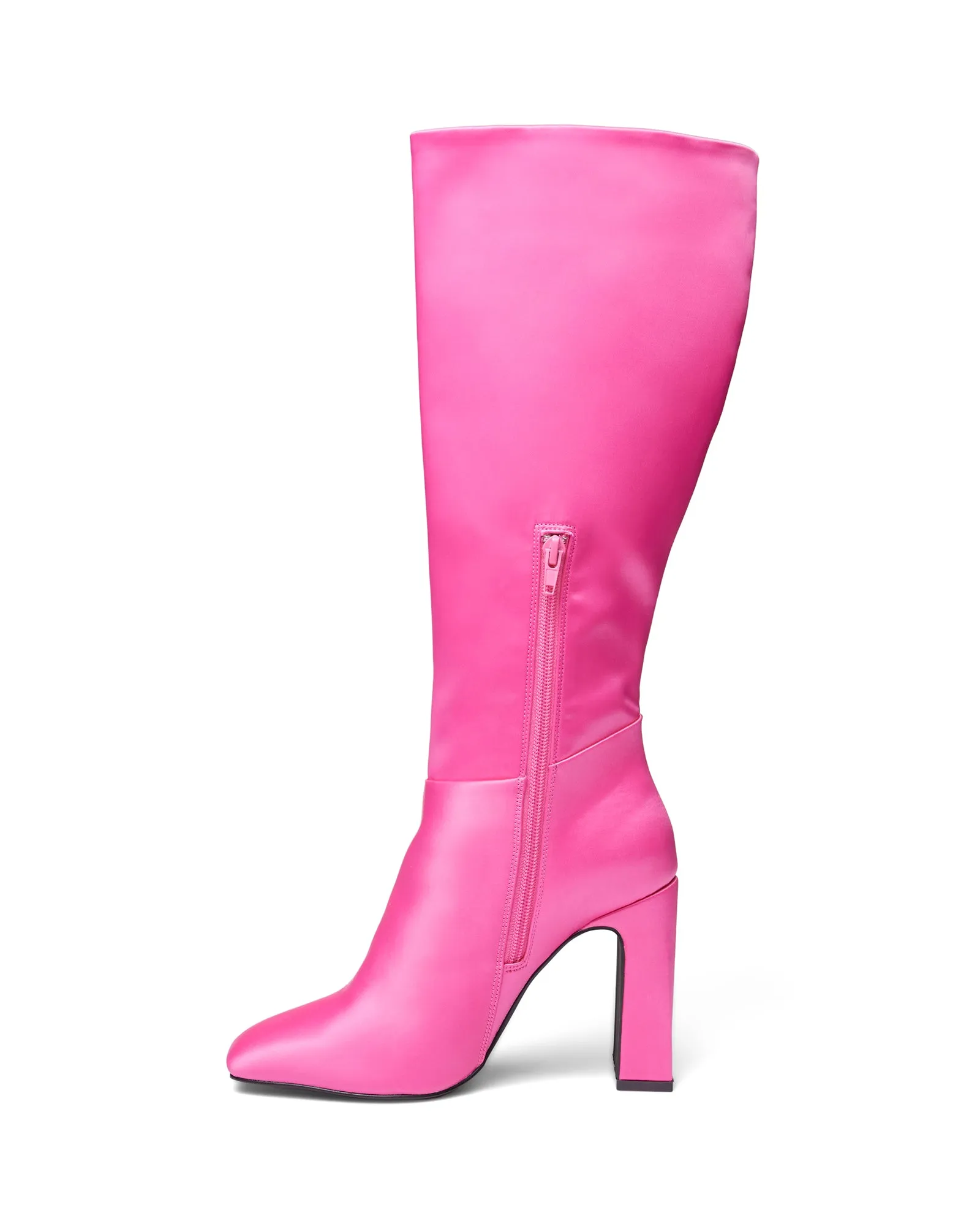 Muse Tall Boot Pink Satin