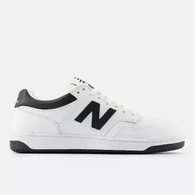 New Balance BB480LBK White Black