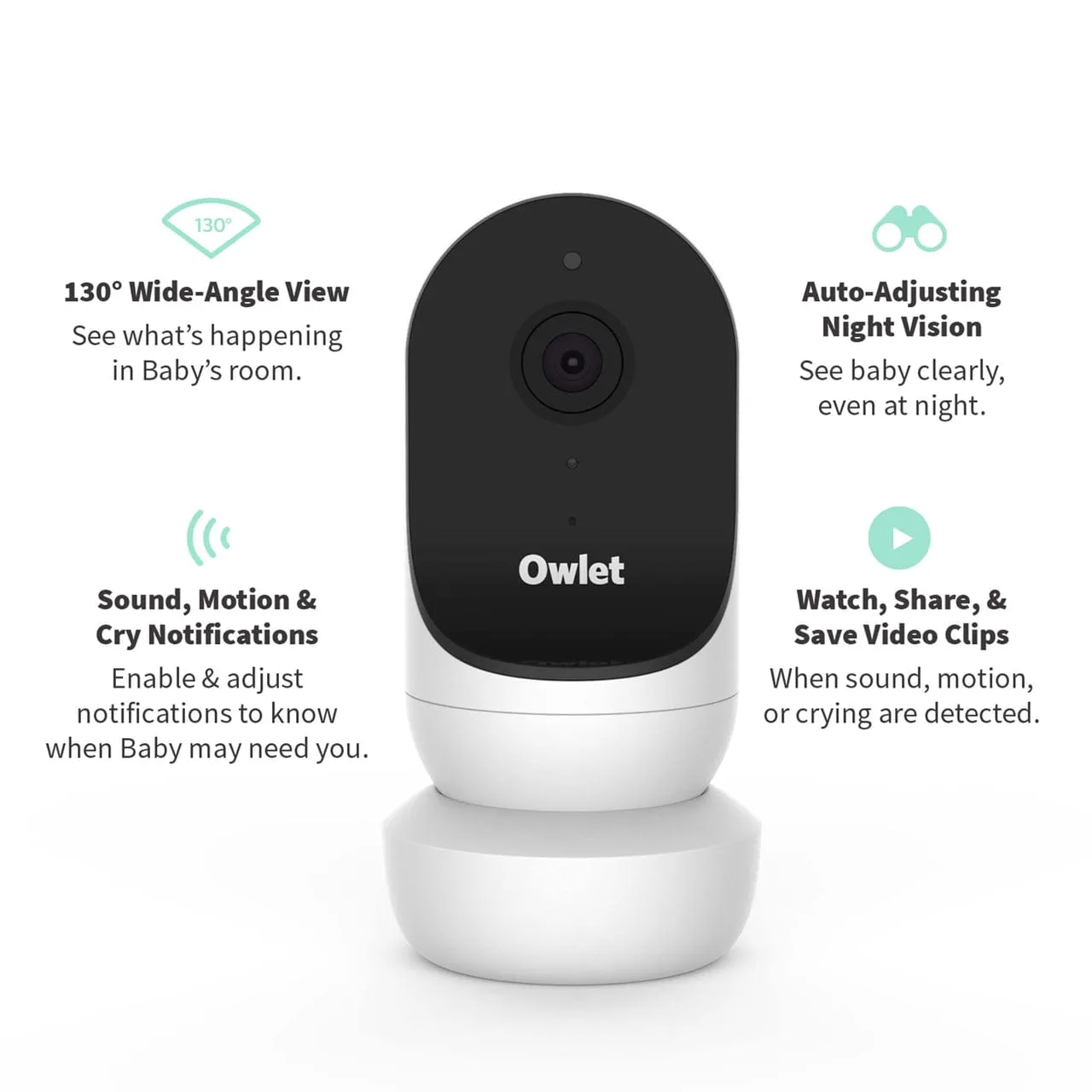 Owlet Monitor Duo Bundle (Smart Sock 3   Cam 2) - Wild Child