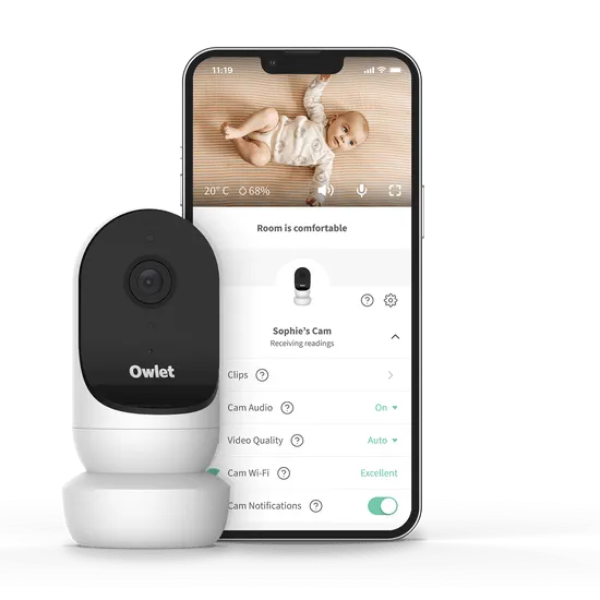 Owlet Monitor Duo Bundle (Smart Sock 3   Cam 2) - Wild Child