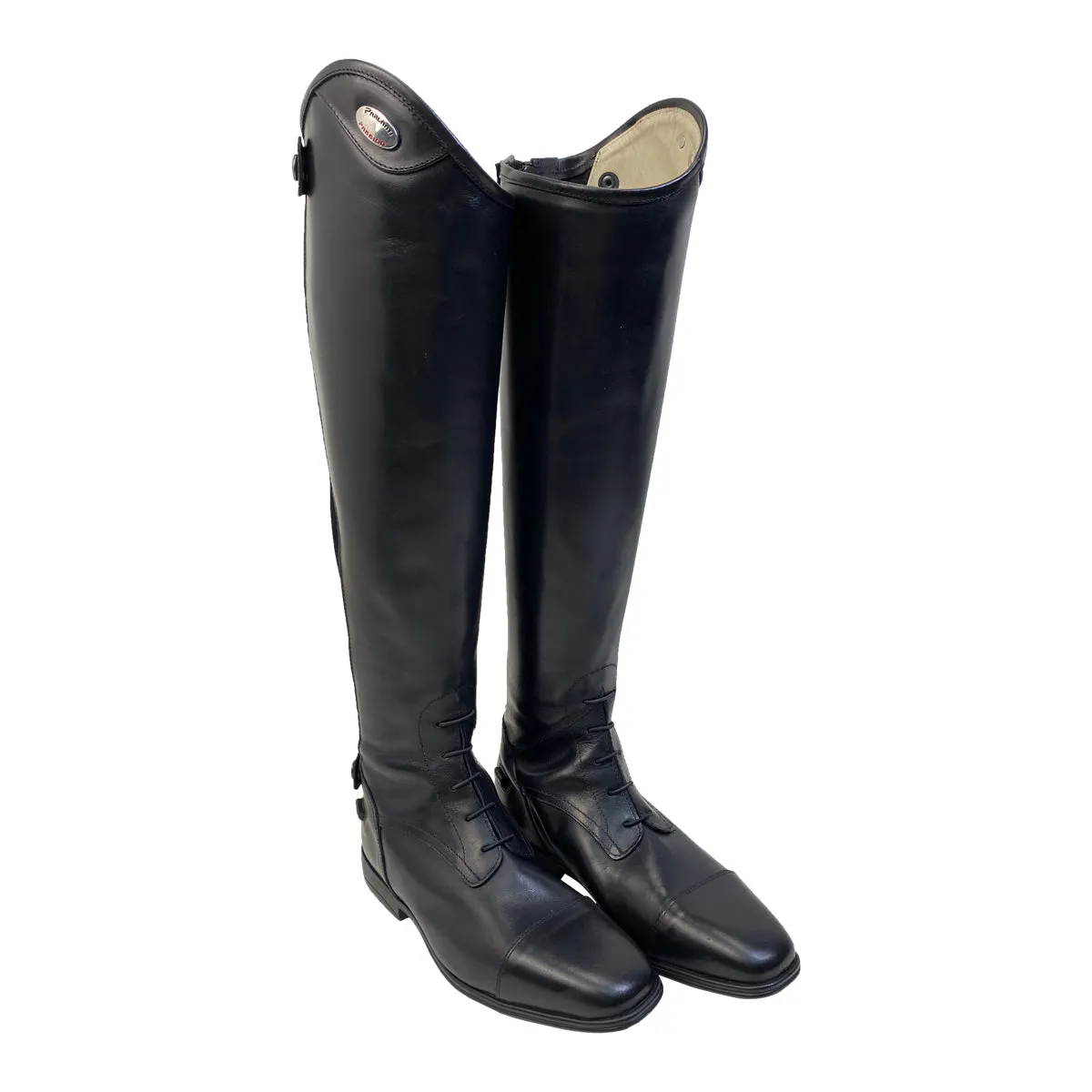 Parlanti 'Miami' Field Boots in Black - Women's EU 39 XLH (US 8.5 X-Wide/X-Tall)