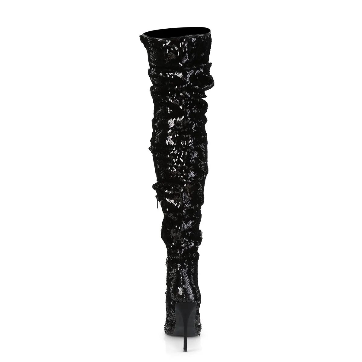 Pleaser Courtly-3011-Black-Size 11-Clearance