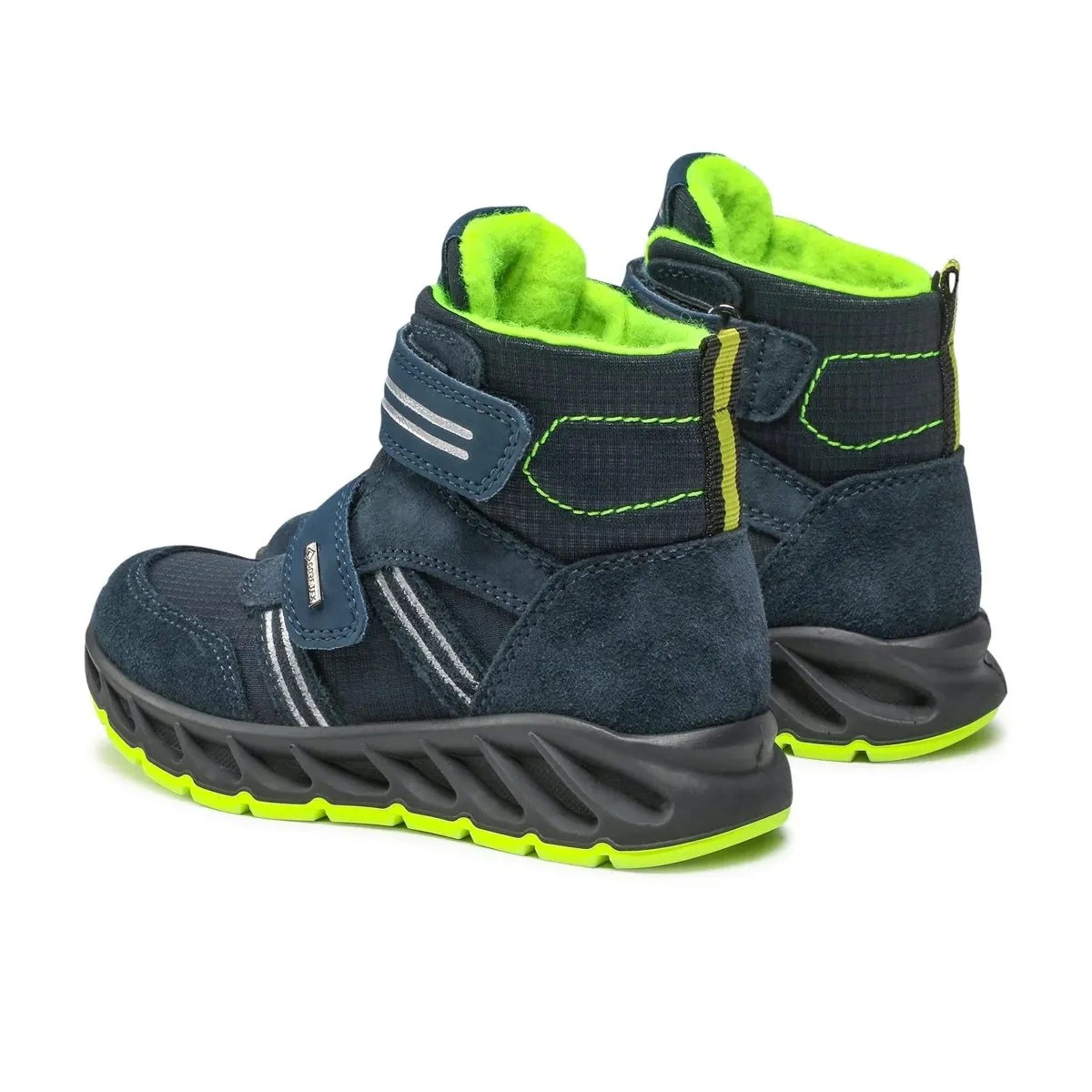 Primigi (Sizes 28-30) 2891600 Navy/Silver/Volt Gore-Tex Waterproof