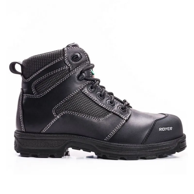 Royer Agility Arctic Grip 5608AG Men's WP 6 Composite Toe Work Boot - Black