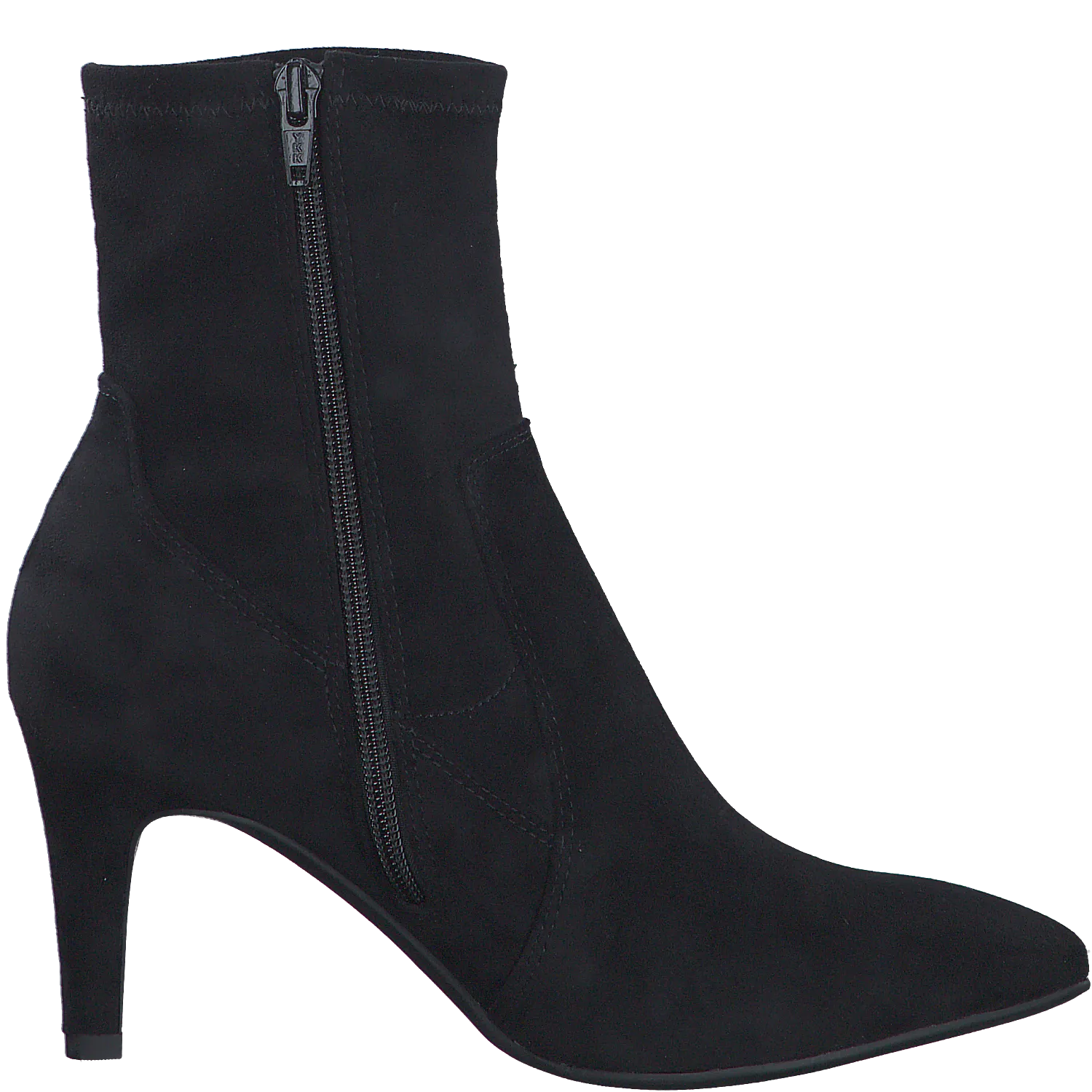 S Oliver Black Heeled Boot