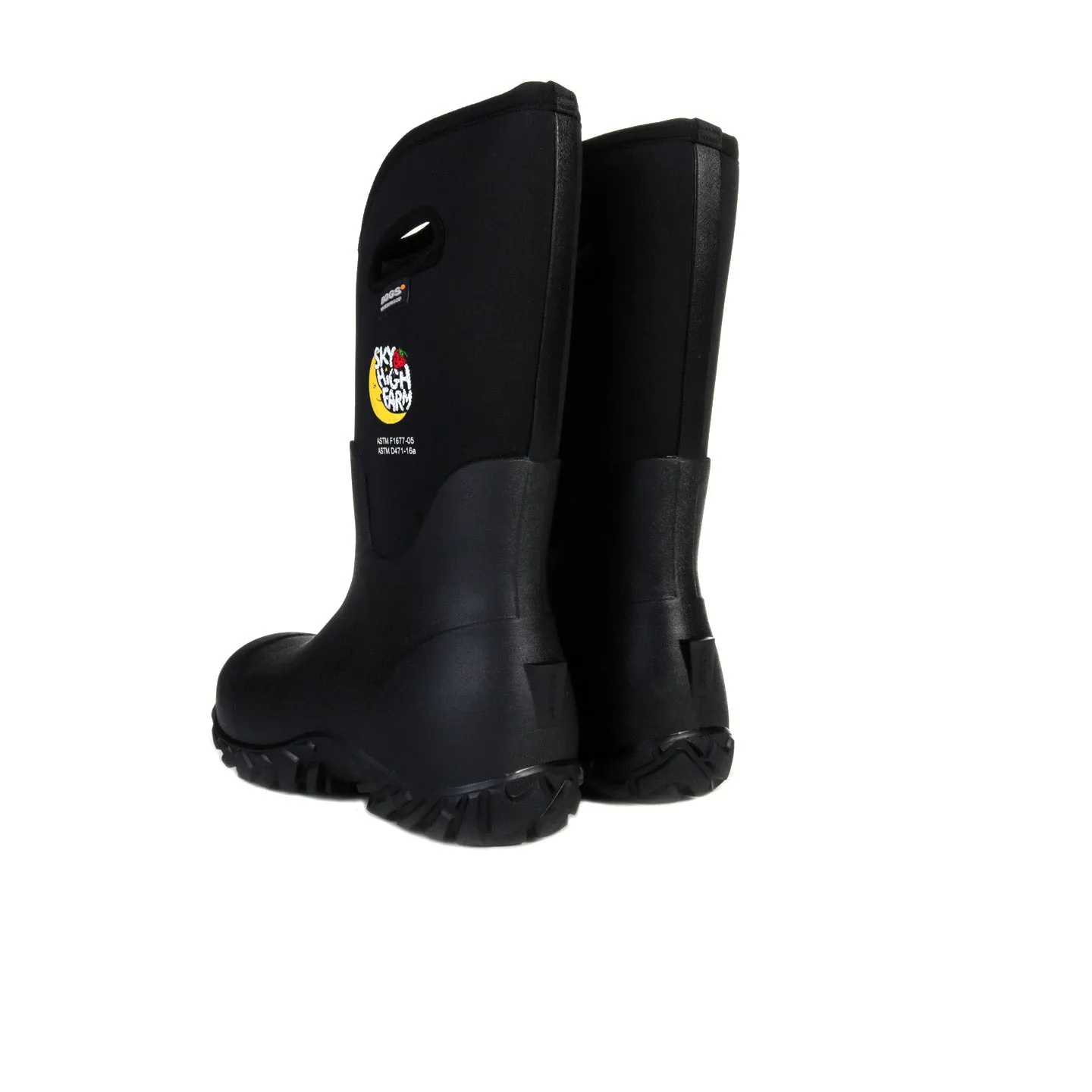 SKY HIGH FARM WORKWEAR BOGS WORK BOOT BLACK