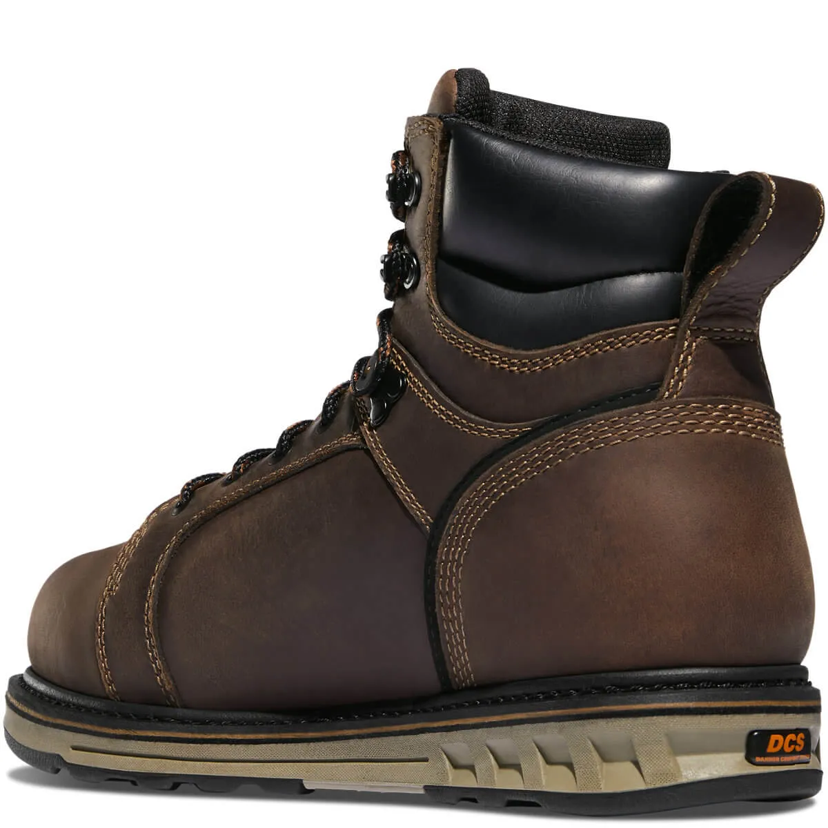 Steel Yard 6 Men's Steel-Toe Boot Wedge Brown WP