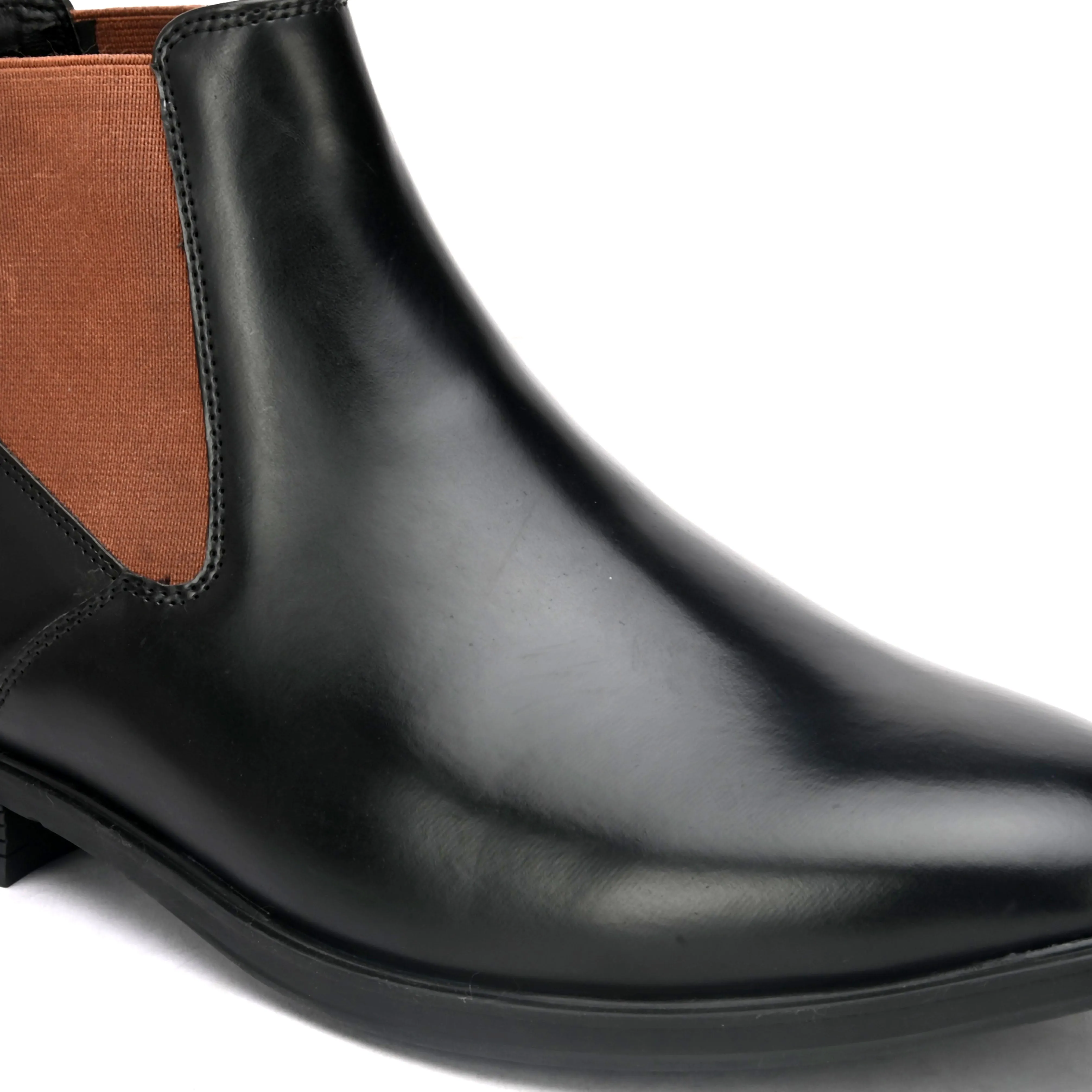 Theory Black Chelsea Boots