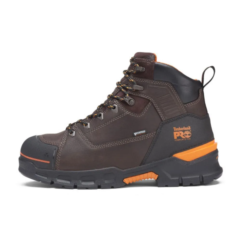 Timberland PRO Endurance EV Men's 6" Waterproof Composite Toe Work Boot TB0A5X93214 - Brown