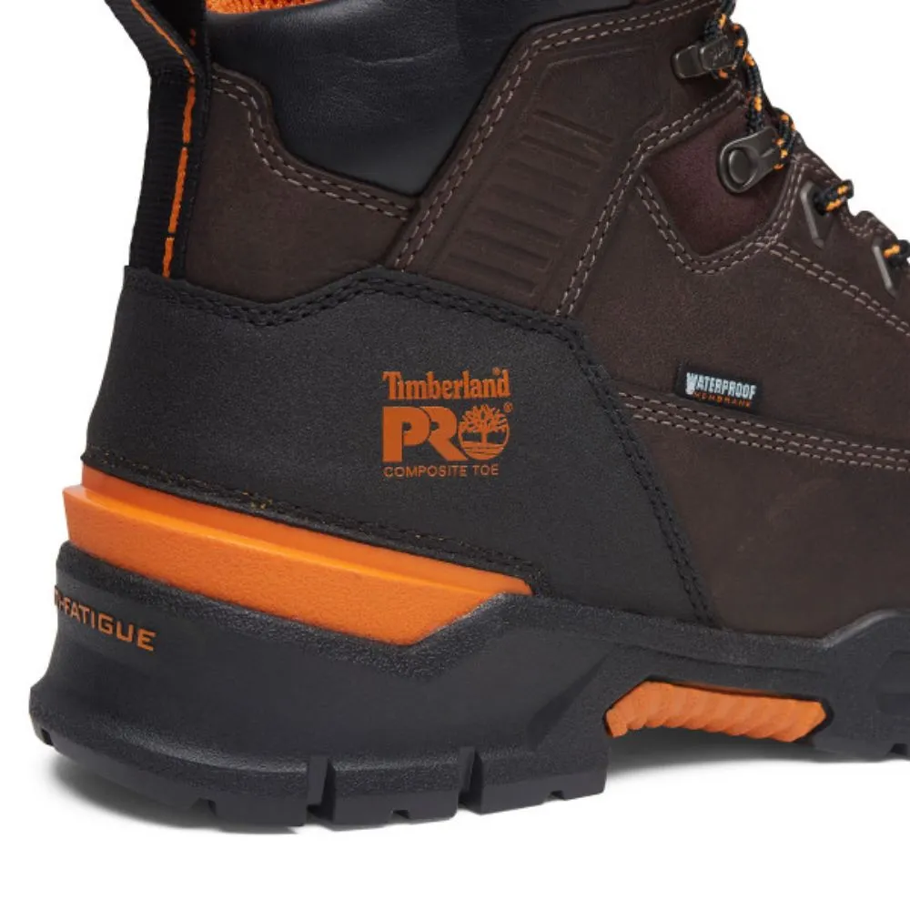 Timberland PRO Endurance EV Men's 6" Waterproof Composite Toe Work Boot TB0A5X93214 - Brown