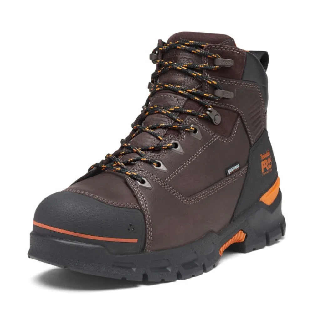 Timberland PRO Endurance EV Men's 6" Waterproof Composite Toe Work Boot TB0A5X93214 - Brown