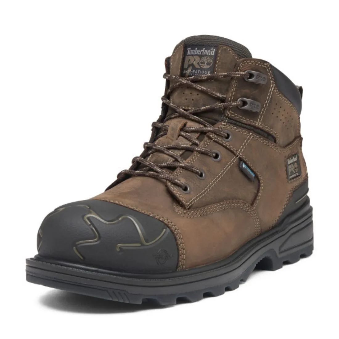 Timberland PRO Magnitude Men's 6 Waterproof Composite Toe Work Boot TB0A61UF214 - Brown