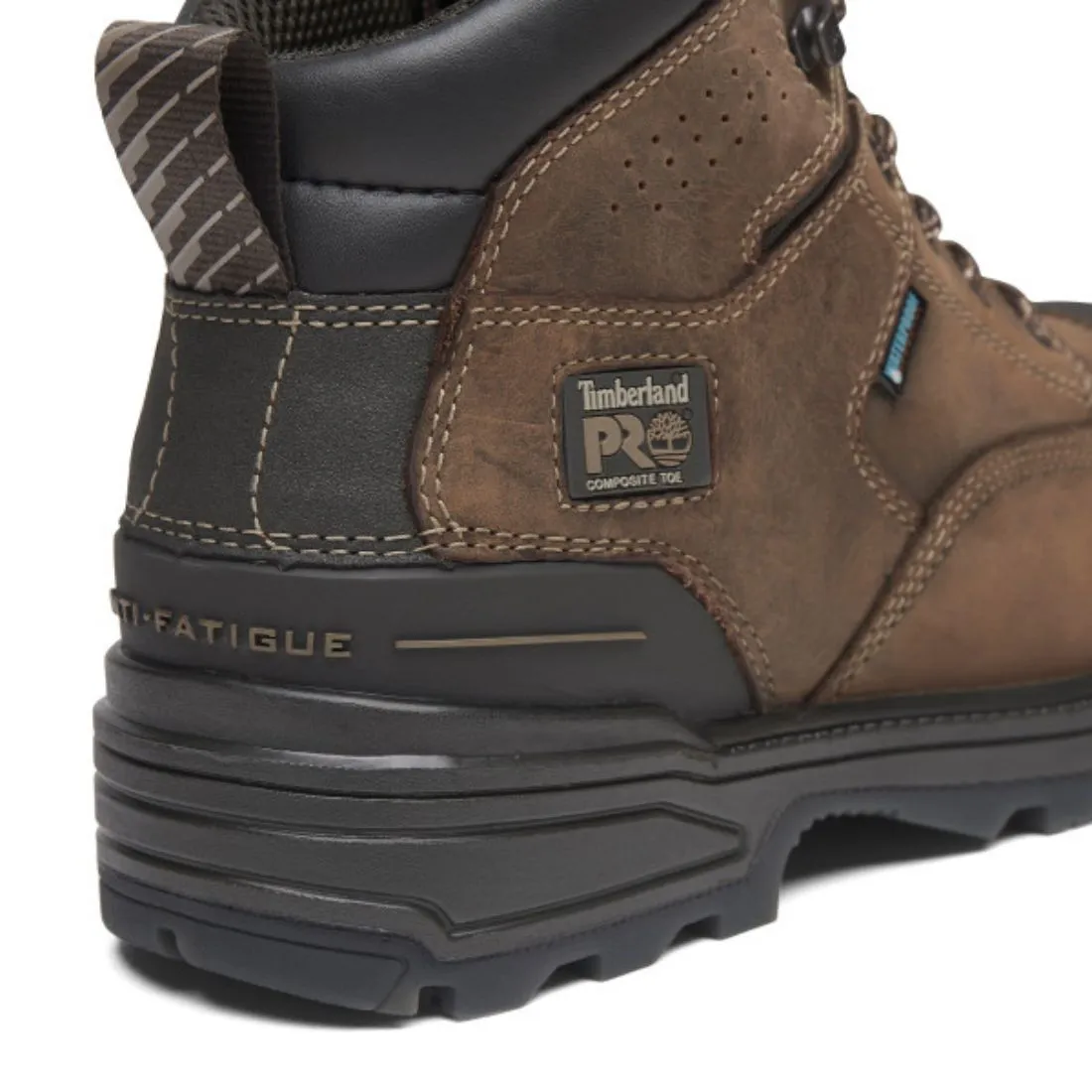 Timberland PRO Magnitude Men's 6 Waterproof Composite Toe Work Boot TB0A61UF214 - Brown