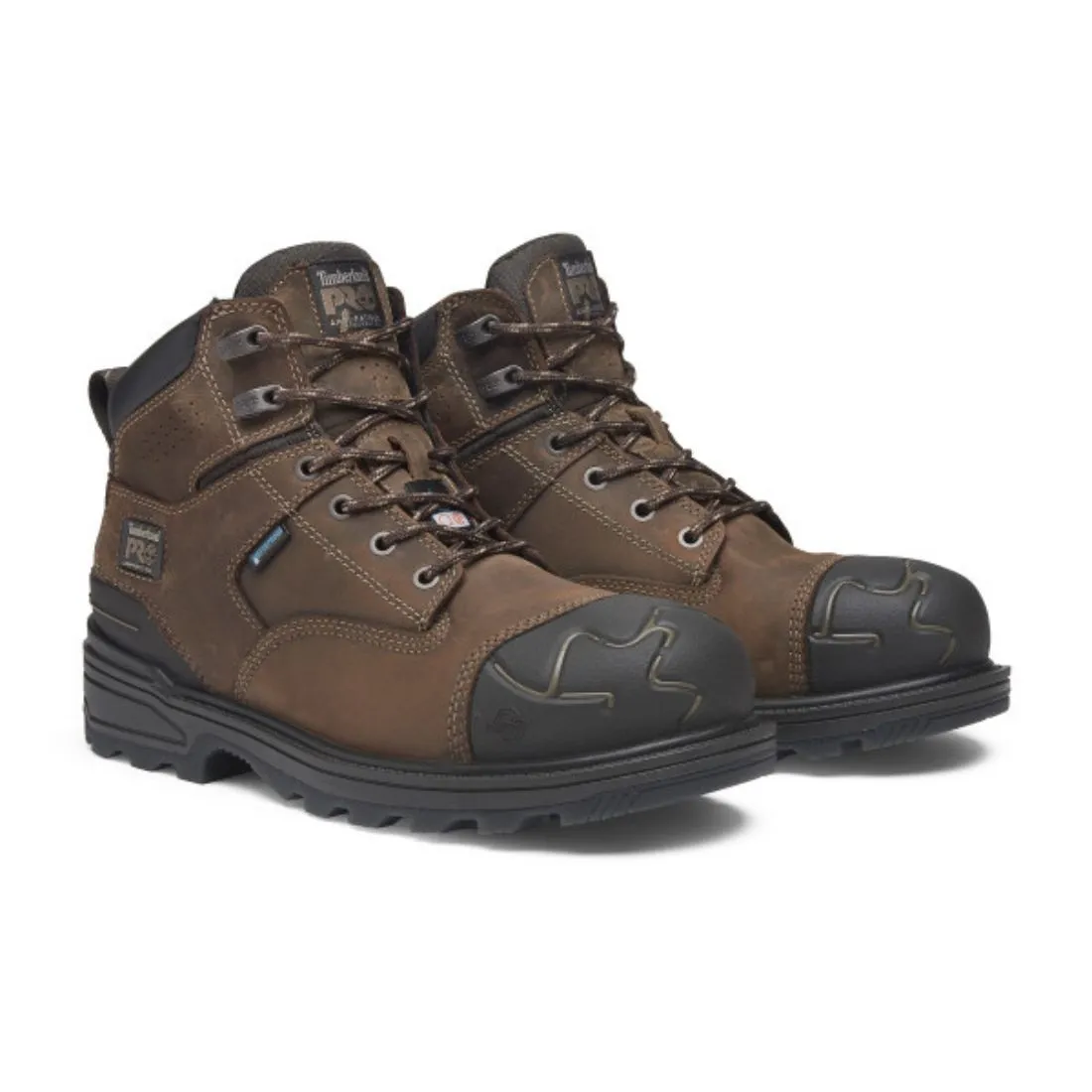 Timberland PRO Magnitude Men's 6 Waterproof Composite Toe Work Boot TB0A61UF214 - Brown