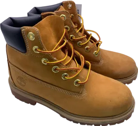 Timberland Yellow Premium 6 Inch Waterproof Boots UK 4 EU 37 👠