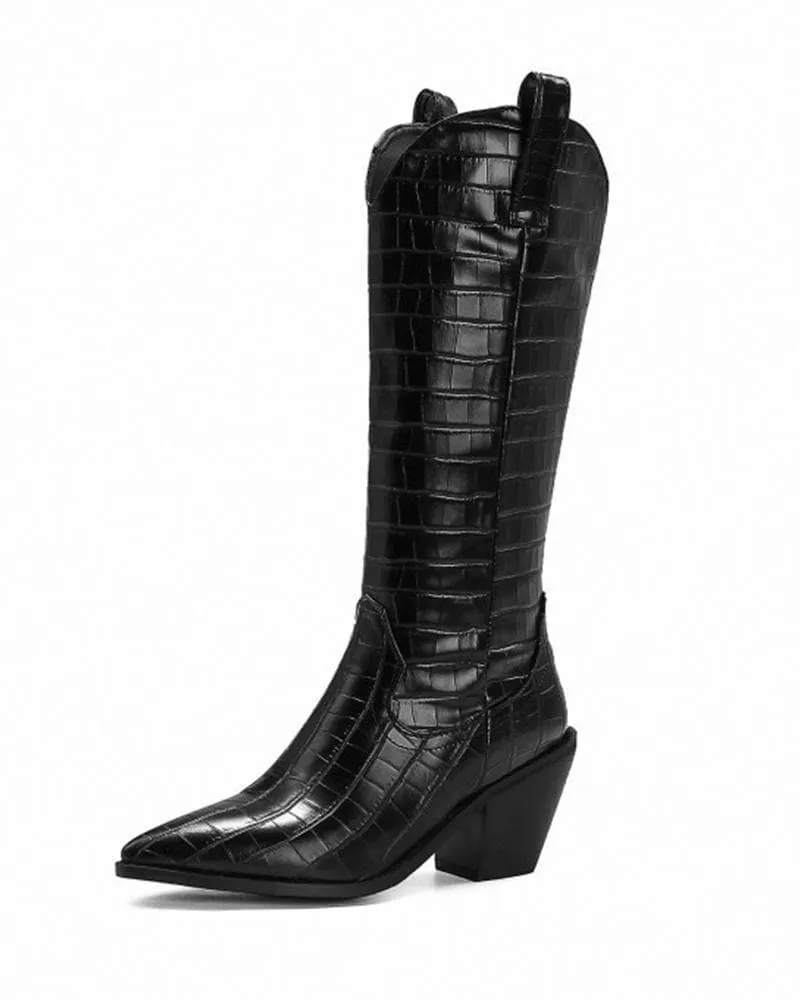 Women's Fashion Daily Chunky Heel Boots